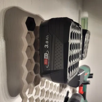 Giá đỡ pin Bosch 18V cho DIY