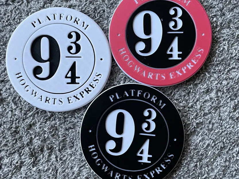 Giá đỡ ly Hogwarts express nền tảng 9-3/4 - Image 1