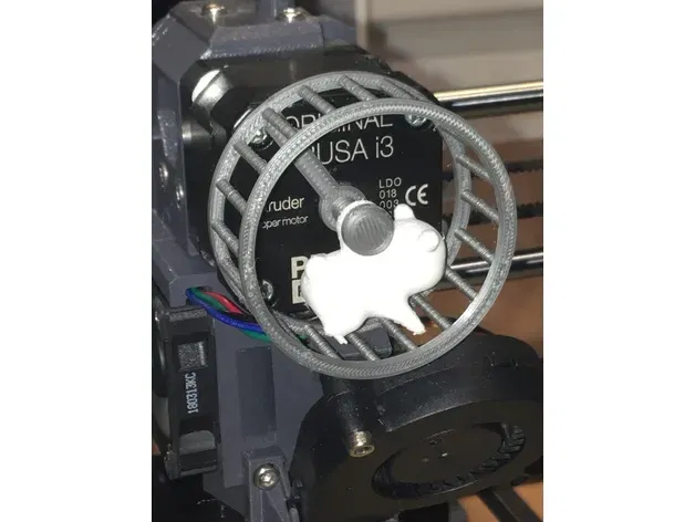 Biểu tượng extruder bánh xe hamster cho máy in 3D - Image 1