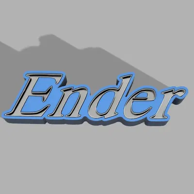 Logo đầu rồng Ender với đèn LED tích hợp
