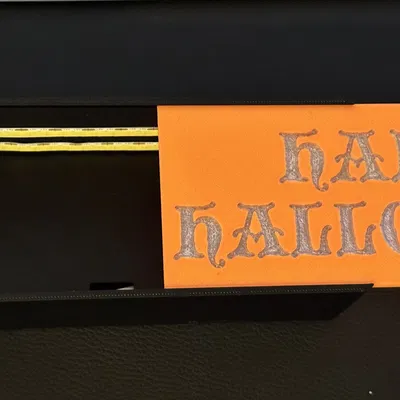 Hộp đèn Halloween vui vẻ với đèn LED USB