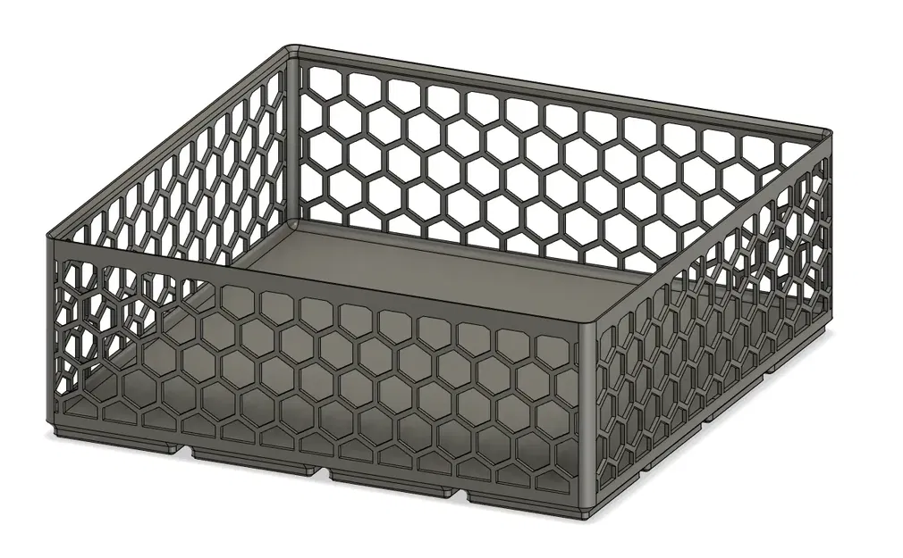 Thùng HexBin Gridfinity 4x4x6 cho nhu cầu @CG485_1311834 - Image 1