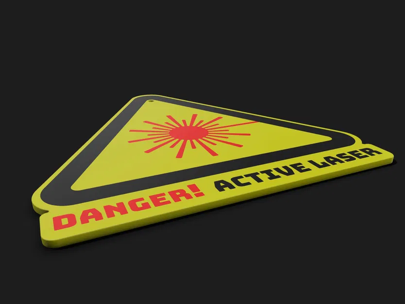 Biểu tượng cảnh báo laser cho máy khắc và cắt - Image 4