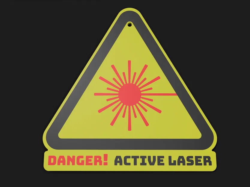 Biểu tượng cảnh báo laser cho máy khắc và cắt - Image 5