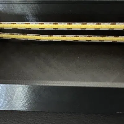 Hộp đèn ON AIR với đèn LED dải tự dính