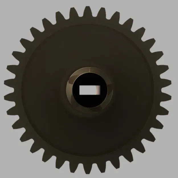 Bánh răng bơm dầu thay thế cho động cơ Rotax 123 - Image 2