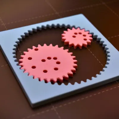 Nghệ thuật xoắn ốc Spirograph cho giấy ghi chú Post-It hình vuông