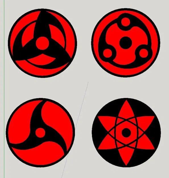 Nam châm mắt Sharingan Uchiha trong series Naruto - Image 2