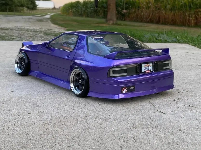 Phụ kiện thân xe TOPLINE 1/10 cho Mazda FC3S RX-7 - Image 1