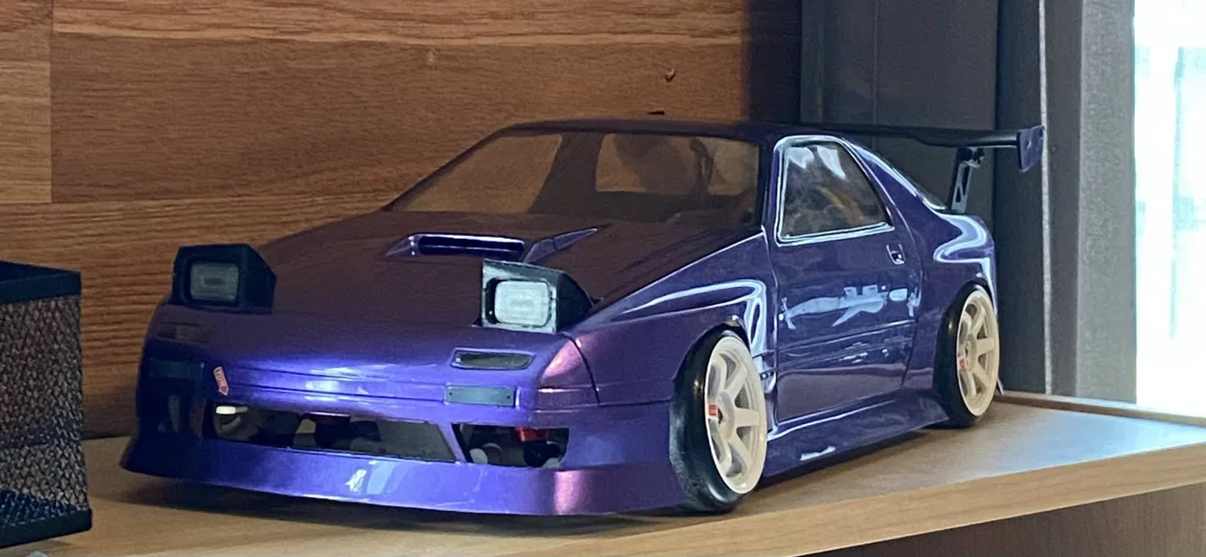 Phụ kiện thân xe TOPLINE 1/10 cho Mazda FC3S RX-7 - Image 2