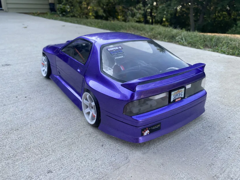 Phụ kiện thân xe TOPLINE 1/10 cho Mazda FC3S RX-7 - Image 11