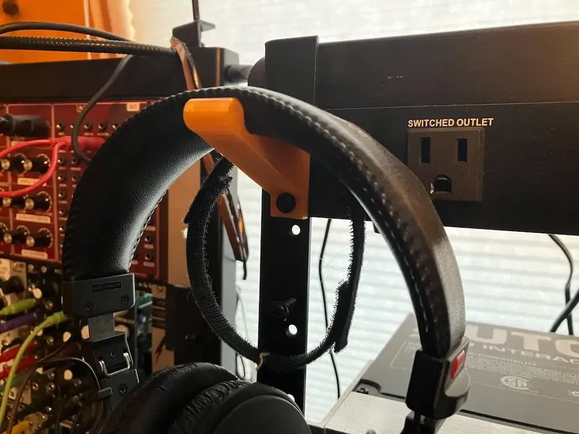 Móc treo tai nghe cho giá đỡ âm thanh 1U - Image 2