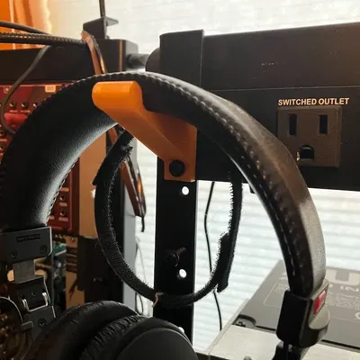 Móc treo tai nghe cho giá đỡ âm thanh 1U