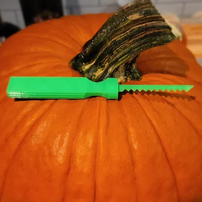 Cưa khắc bí ngô EZ với răng lớn dễ dàng và nhanh chóng