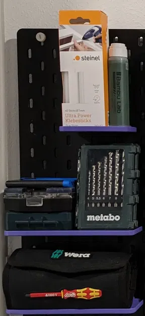 Giá đỡ Skadis 105x70 và 200x70 cho dụng cụ Wera - Image 1