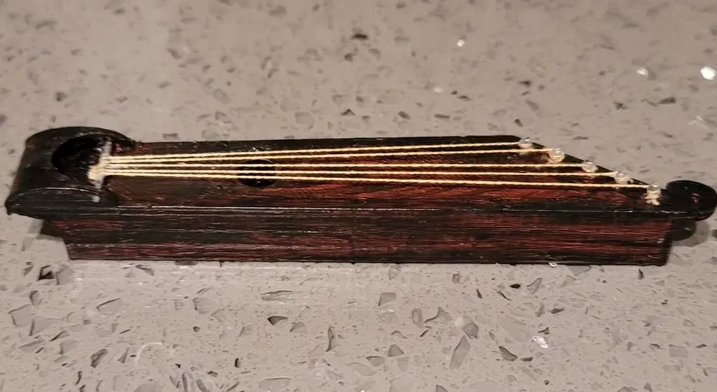 Mô hình kantele 5 dây truyền thống từ Phần Lan - Image 2