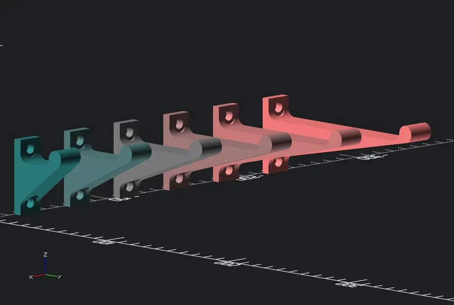 Móc treo tai nghe tùy chỉnh cho giá 1U 19 - Image 2