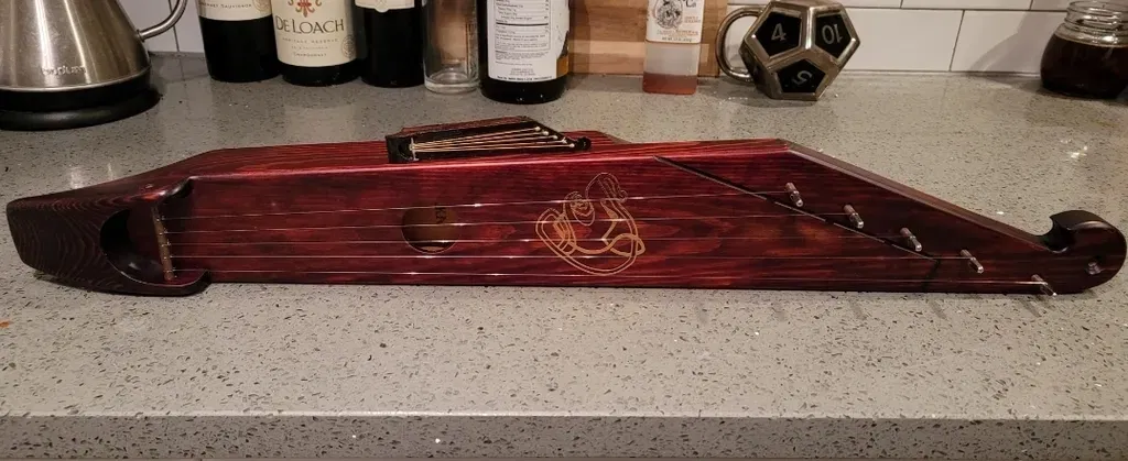 Mô hình kantele 5 dây truyền thống từ Phần Lan - Image 3