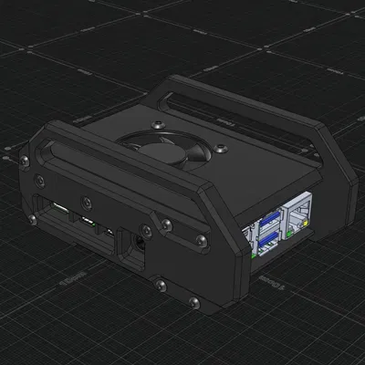 Vỏ máy Raspberry Pi 4 phiên bản V2 dạng mô-đun