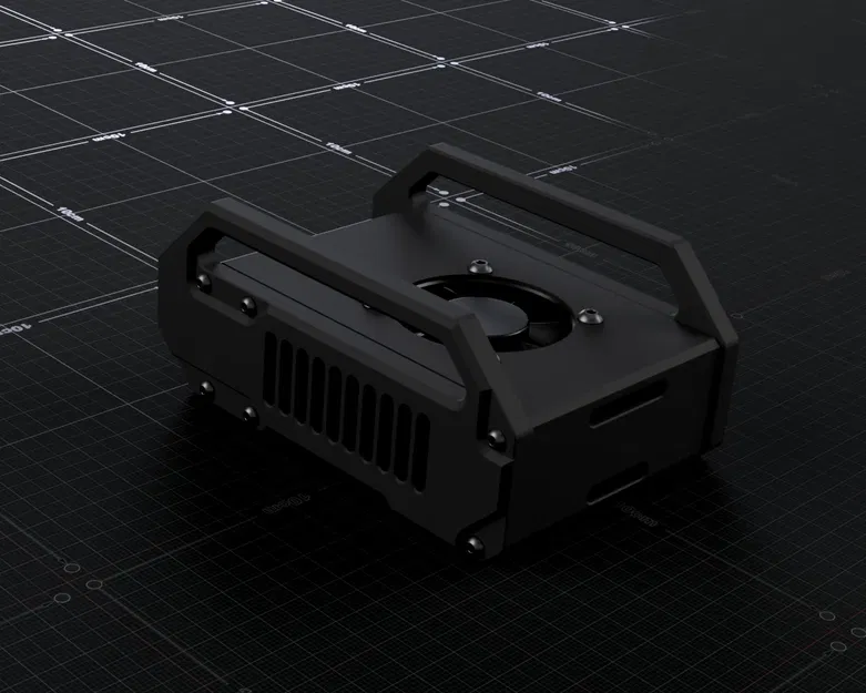 Vỏ máy Raspberry Pi 4 phiên bản V2 dạng mô-đun - Image 3