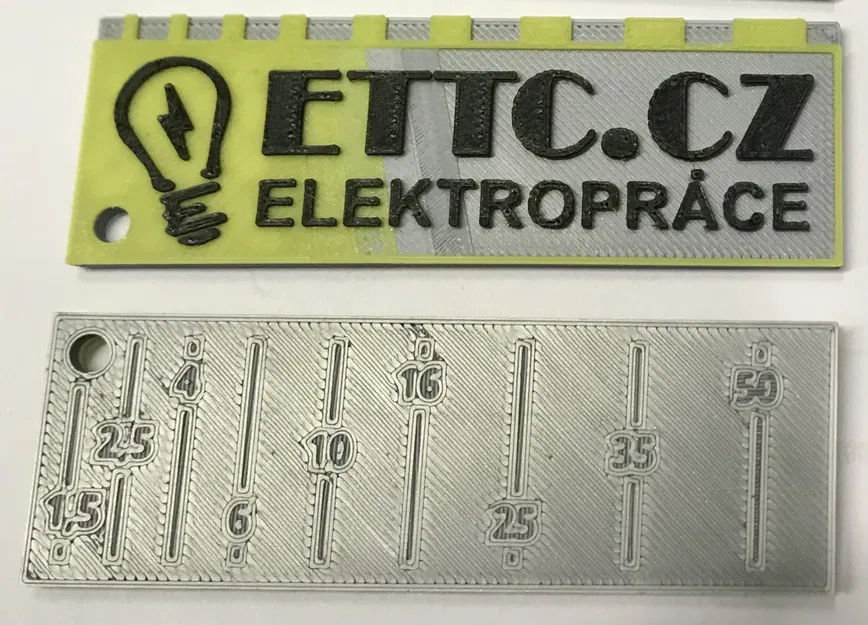 Chìa khóa với thước đo dây điện 1,5-50 mm² - Image 4