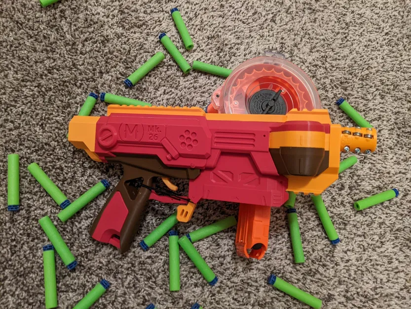 Meaker Mk26 - Thân súng BCAR và khay pin mở rộng - Image 2