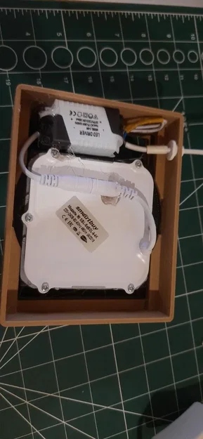 Khung đèn ngủ lithophane với đèn LED thay đổi được - Image 9