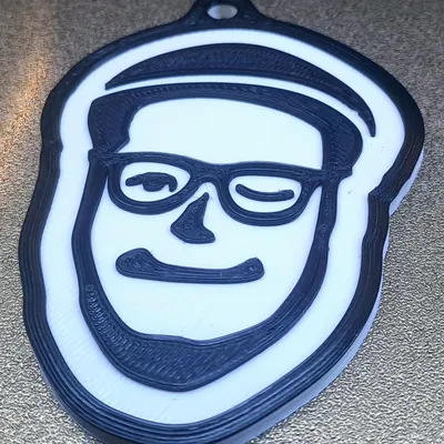 Móc khóa hình mặt Josef Prusa