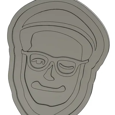 Móc khóa hình mặt Josef Prusa