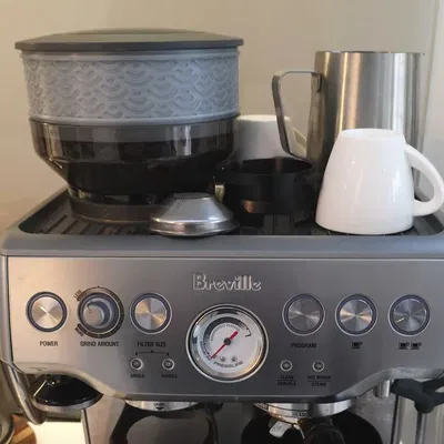 Mở rộng khoang chứa hạt cà phê cho máy pha Breville