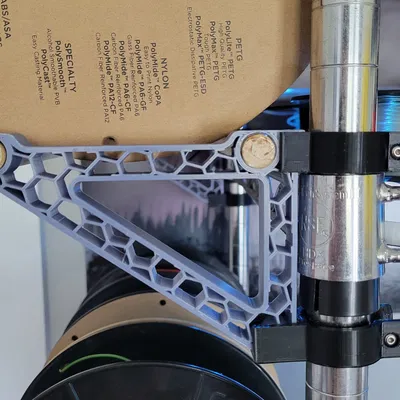 Giá đỡ filament gắn trên cột đường kính 1 inch