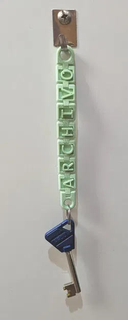 Móc chìa khóa mô-đun tùy chỉnh với file Freecad - Image 1