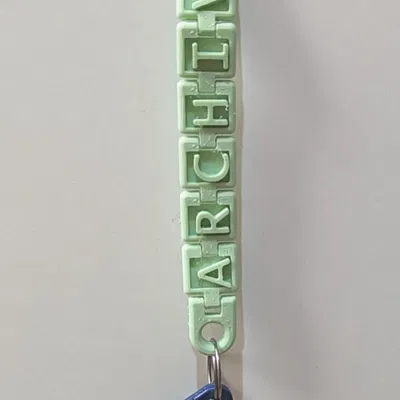 Móc chìa khóa mô-đun tùy chỉnh với file Freecad