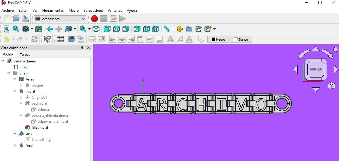 Móc chìa khóa mô-đun tùy chỉnh với file Freecad - Image 5