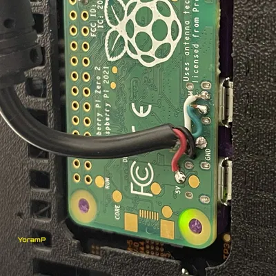 Nắp Raspberry Pi Zero thay thế cho Einsy Rambo với kết nối cáp USB
