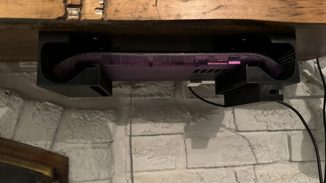 Giá đỡ / dock cho Steamdeck dưới bàn làm việc - Image 1