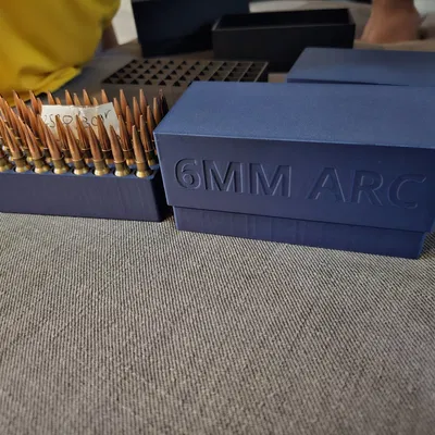 Hộp đạn 6mm ARC cho 8 viên trong hộp đạn quân sự 30 cal