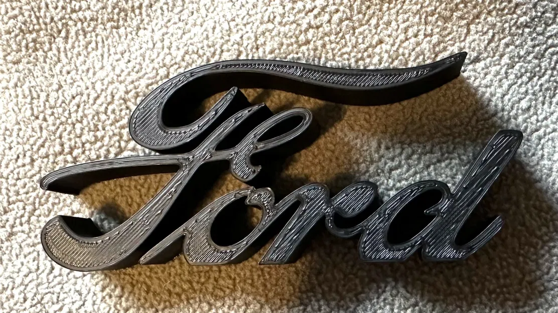 Biểu tượng chữ Ford không có hình oval - Image 3