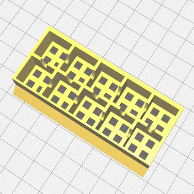 Giá đỡ cuvet tiêu chuẩn cho 10 cuvet 13x13 mm