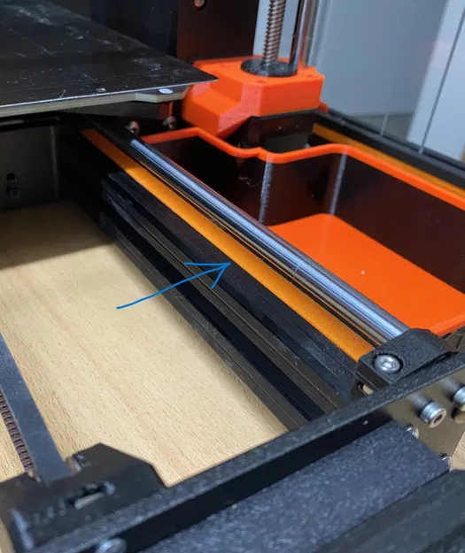 Nắp che khe cho profile máy in MK4 bằng TPU - Image 1