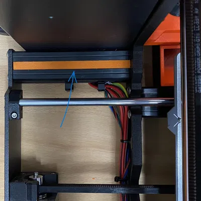 Nắp che khe cho profile máy in MK4 bằng TPU