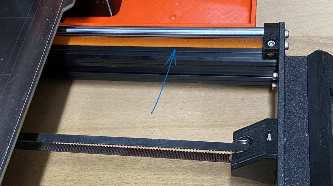 Nắp che khe cho profile máy in MK4 bằng TPU - Image 3