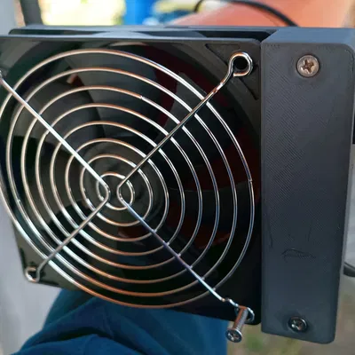 Bộ chuyển đổi quạt 120x120 cho ống KG100