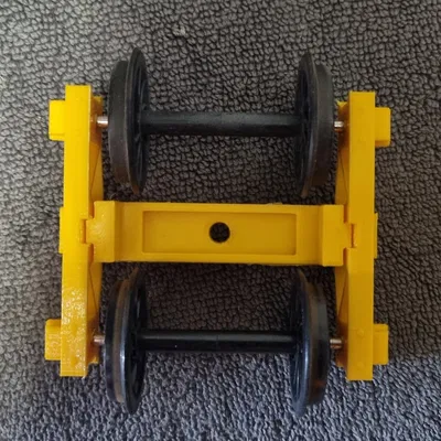 Bogie xe lửa vườn G Scale 16mm cho toa xe và hàng hóa