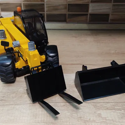 Càng nâng pallet BruderToys cho mô hình manipulator