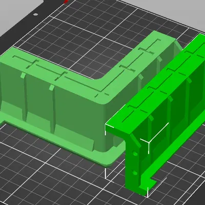 Bộ chậu gạch chìm cho vỏ Ikea LACK