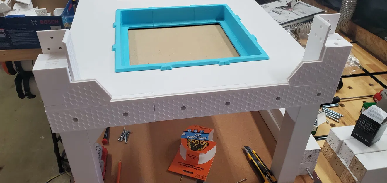 Bộ chậu gạch chìm cho vỏ Ikea LACK - Image 7