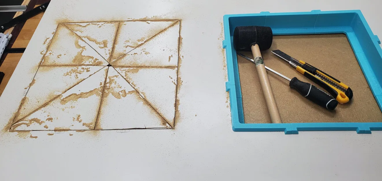 Bộ chậu gạch chìm cho vỏ Ikea LACK - Image 8