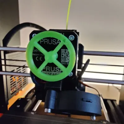 Bánh xe trực quan hóa extruder có mũi tên cho Prusa i3 MK3S+
