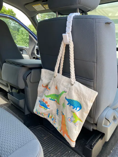 Móc treo đầu ghế xe hơi với thiết kế linh hoạt - Image 2